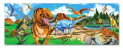 Land of Dinosaurs Floor Puzzle - 48 Pieces