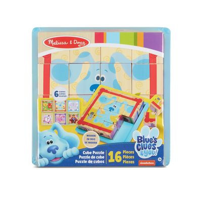 Blues Clues & You Wooden Cube Puzzle - 16 Pieces