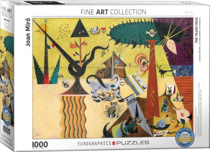 The Tilled Field by Joan Miro