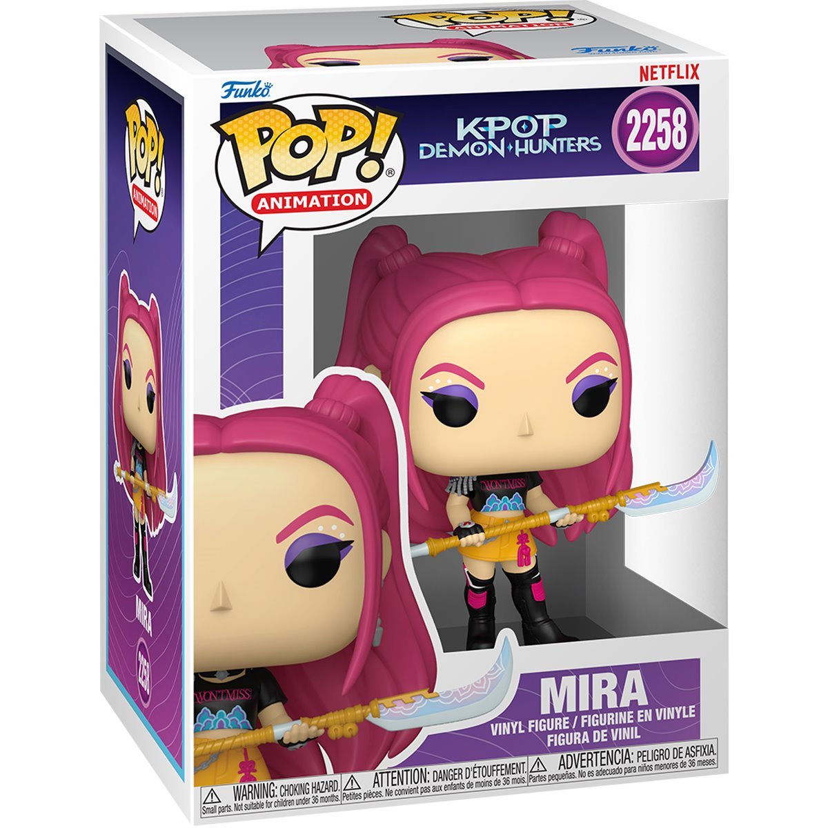 Funko Pop! K-Pop Demon Hunters - Mira Vinyl Figure #2258 (Pre-Order)