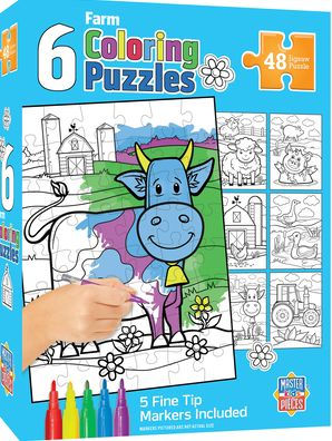 Farm Coloring Puzzles