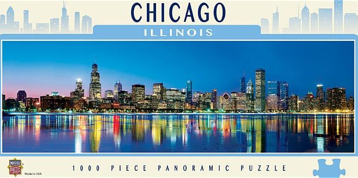 Chicago 1000pc Panoramic