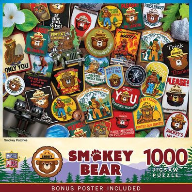 Smokey Bear - Patches 1000pc Puzzle