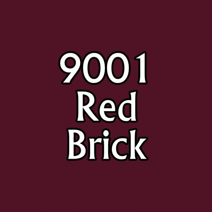 Master Series Paints: Red Brick