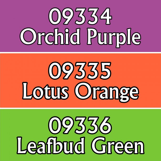 Master Series Paints: Core Colors: Brights Triad