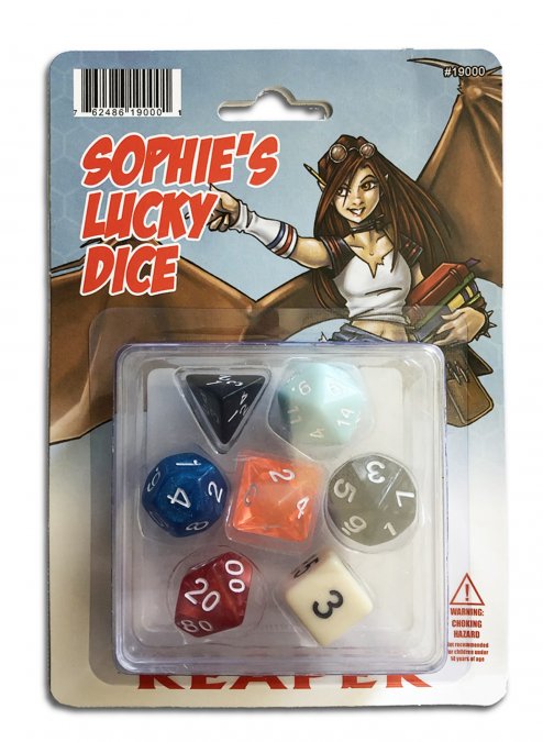 Pizza Dungeon Dice: Sophie's Lucky Dice - Cats In Hat Inc.