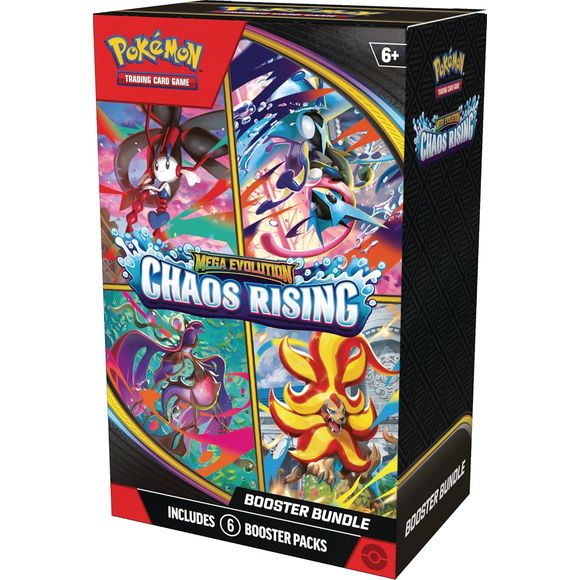Pokemon: Mega Evolution - Chaos Rising - Booster Bundle