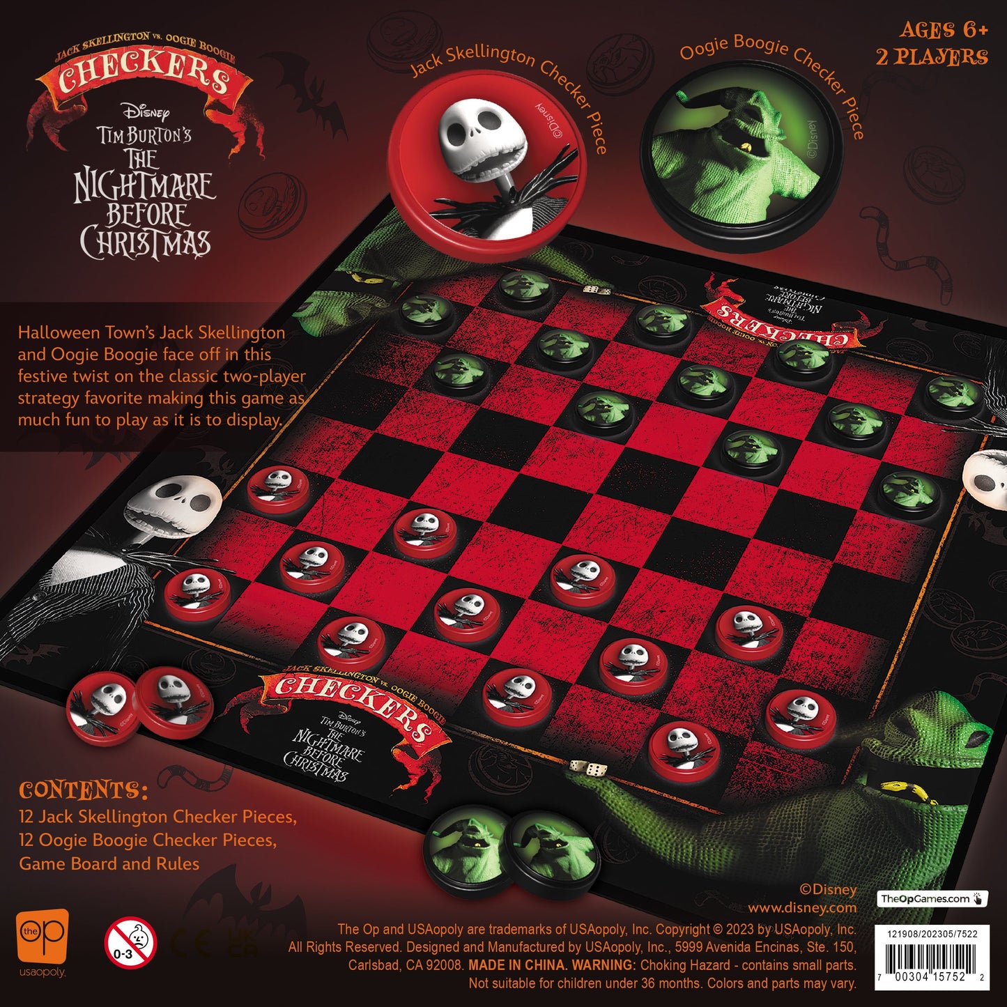 Checkers: Disney's Nightmare Before Christmas