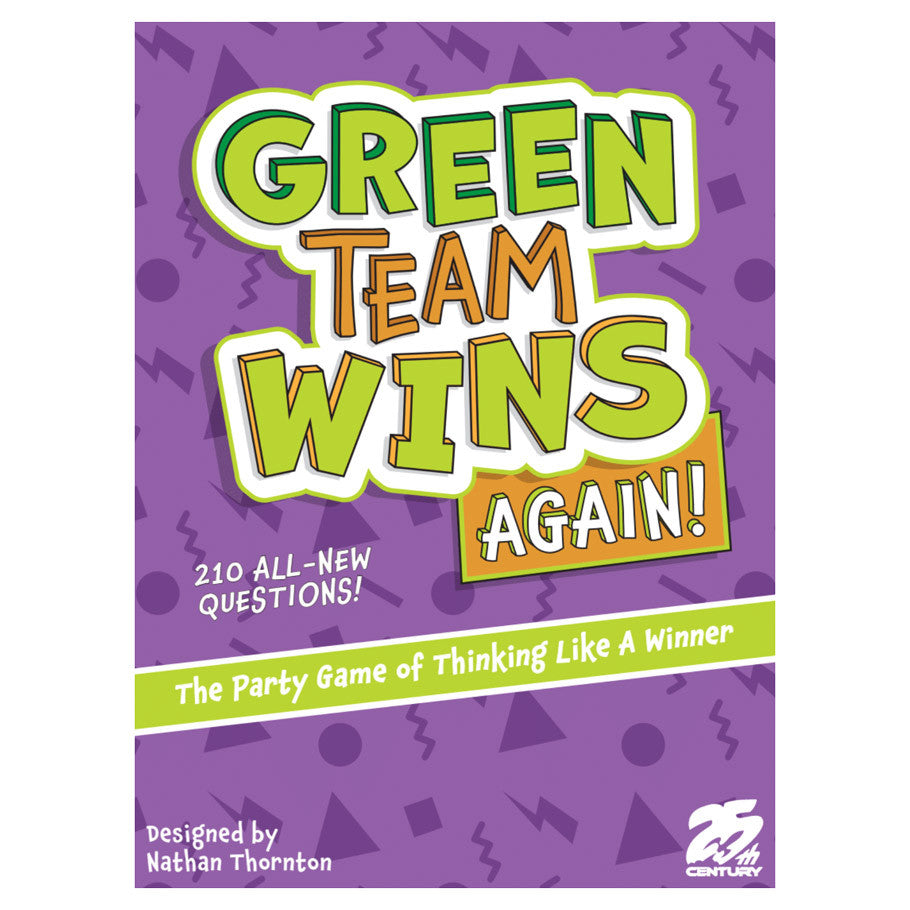 Green Team Wins Again