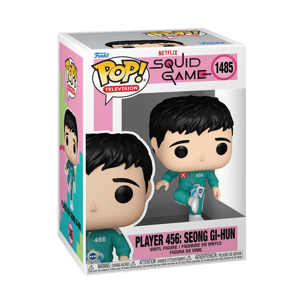 Funko Pop! Squid Game Player 456: Seong Gi-Hun Vinyl Figure #1485