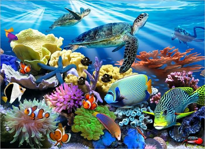 Ocean Turtles 200 Piece Puzzle