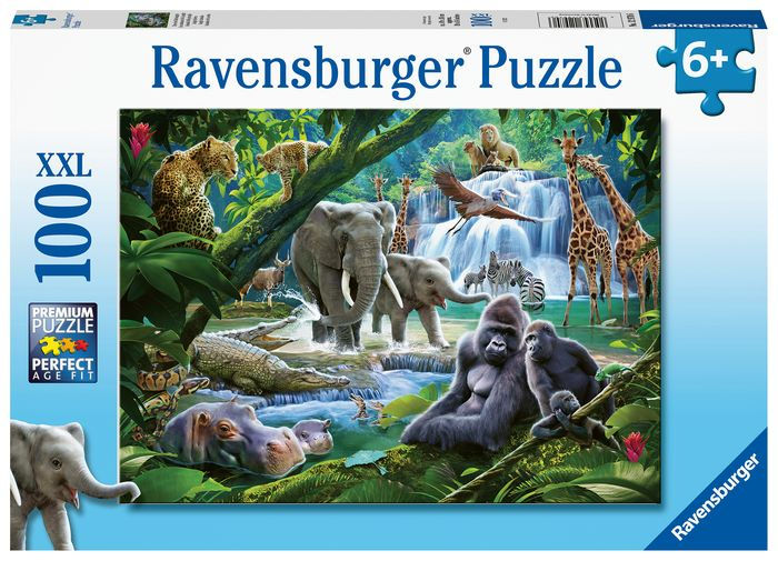 Jungle Animals 100 PC Puzzle