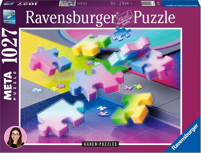 Karen Gradient Cascade Meta Puzzle 1027 PC Puzzle