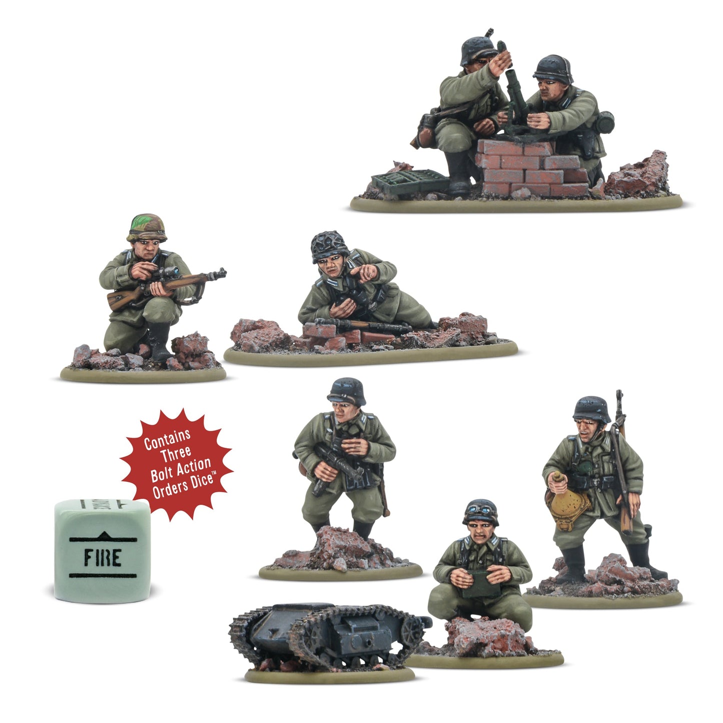 Bolt Action: German Veterans Weapon Teams