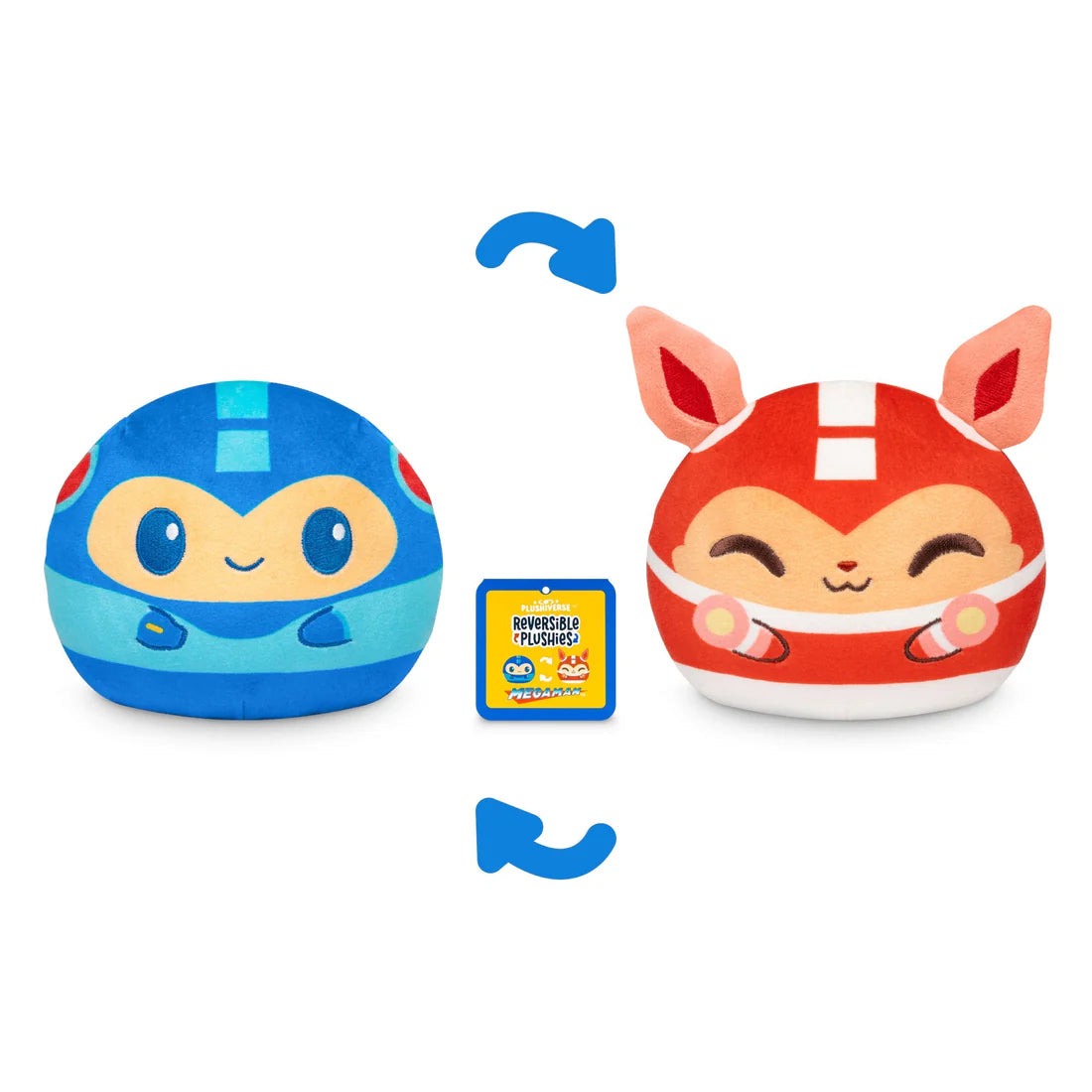 Plushie 4'': Capcom: Mega Man/Rush By TeeTurtle