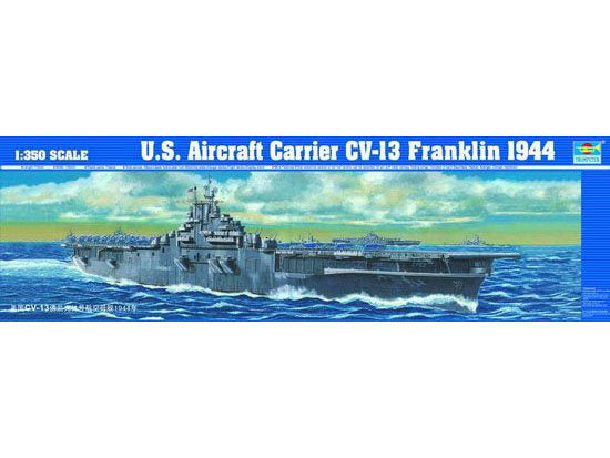 1/350 USS Franklin CV13 Aircraft Carrier 1944