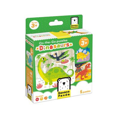 On-The-Go Puzzles Dinosaurs 3+ Toddler Puzzle