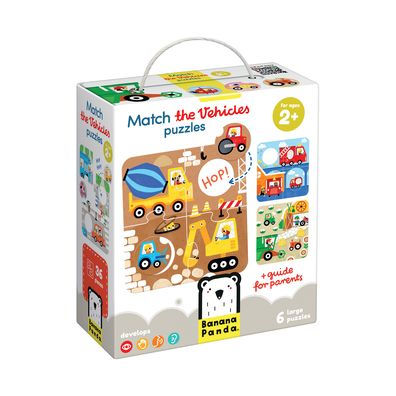 Match the Vehicles Puzzles 2+ Toddler Puzzle