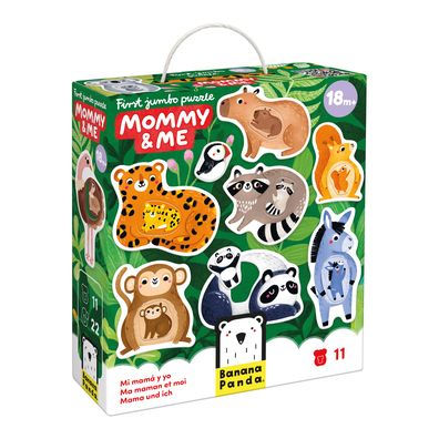 Banana Panda First Jumbo Puzzle Mommy & Me 18m+