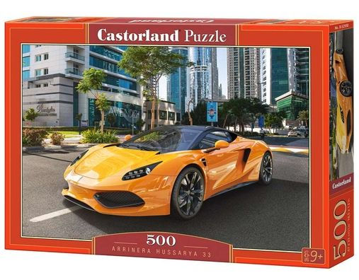 Castorland 500 Piece Jigsaw Puzzle, Arrinera Hussarya 33, Fast Car, Sport Car, Sport Puzzle, Adult Puzzles, Castorland B-52950