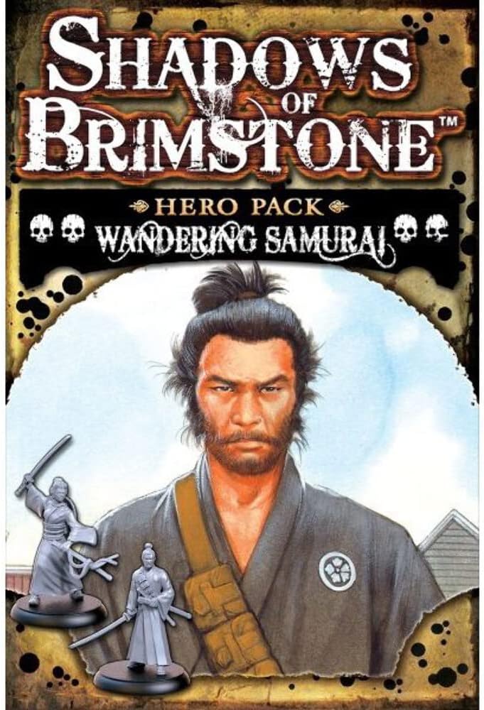Shadows Of Brimstone: Hero Pack: Wandering Samurai - Cats In Hat Inc.