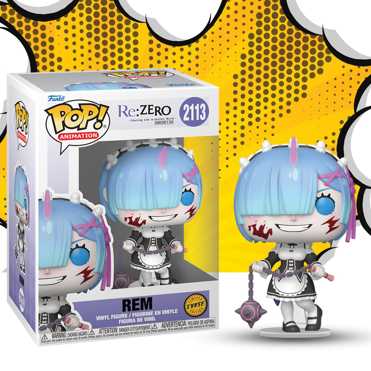 Funko Pop! Anime: Re:ZERO − Starting Life in Another World - Rem (Chase)