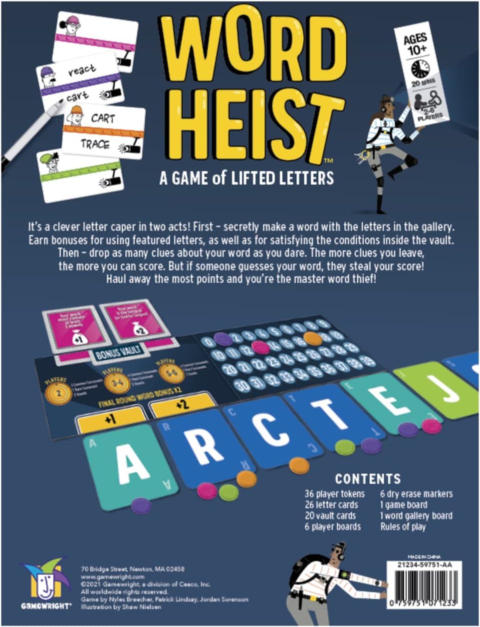 Word Heist - Cats In Hat Inc.