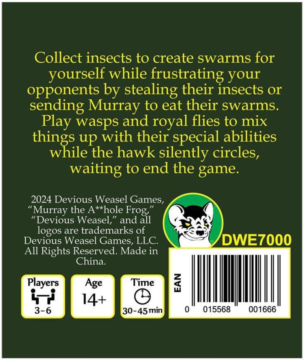 Murray the A**hole Frog