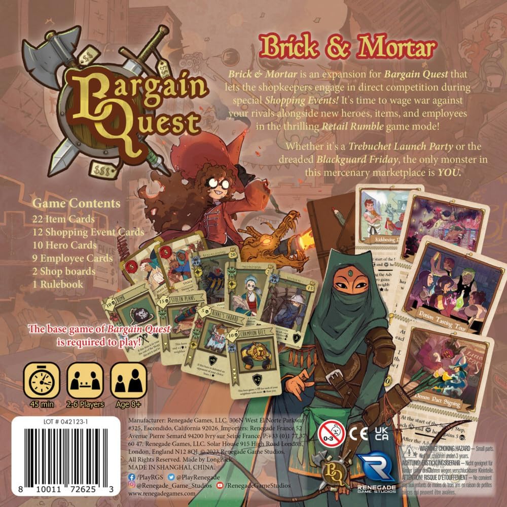 Bargain Quest Brick & Mortar Expansion