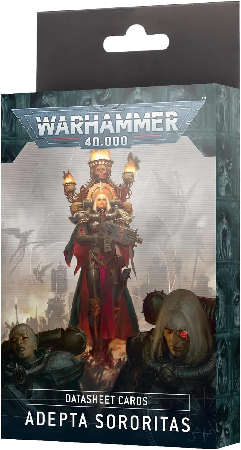 52-02 Warhammer 40,000: Adepta Sororitas: Datasheet Cards