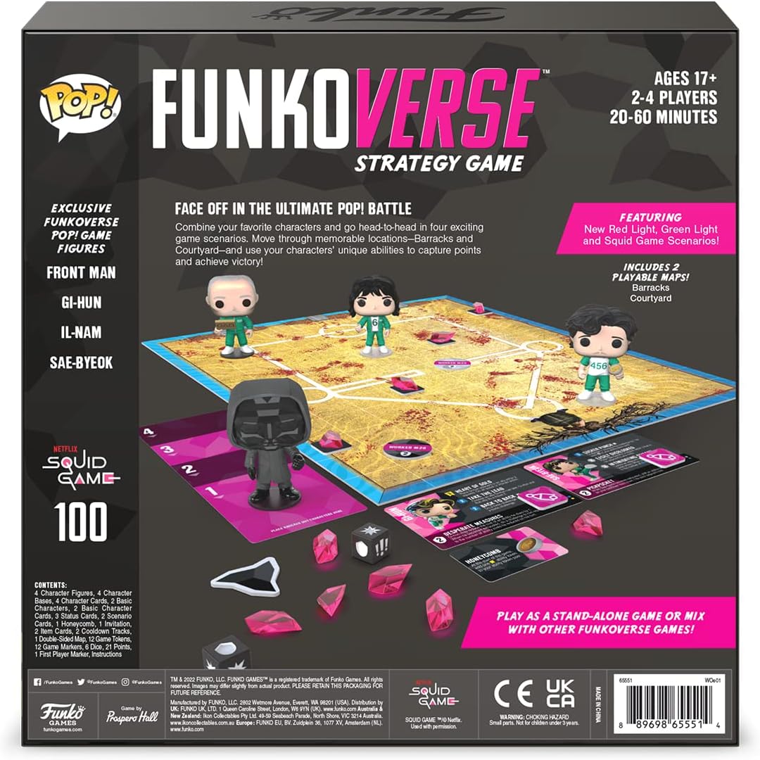 Funkoverse: Squid Game 4-Pack - Cats In Hat Inc.
