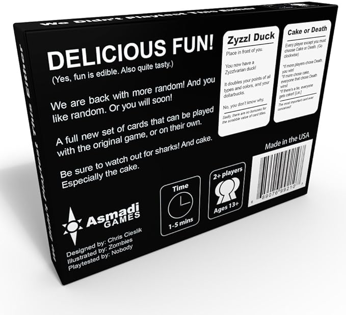 We Didnt Playtest This Either