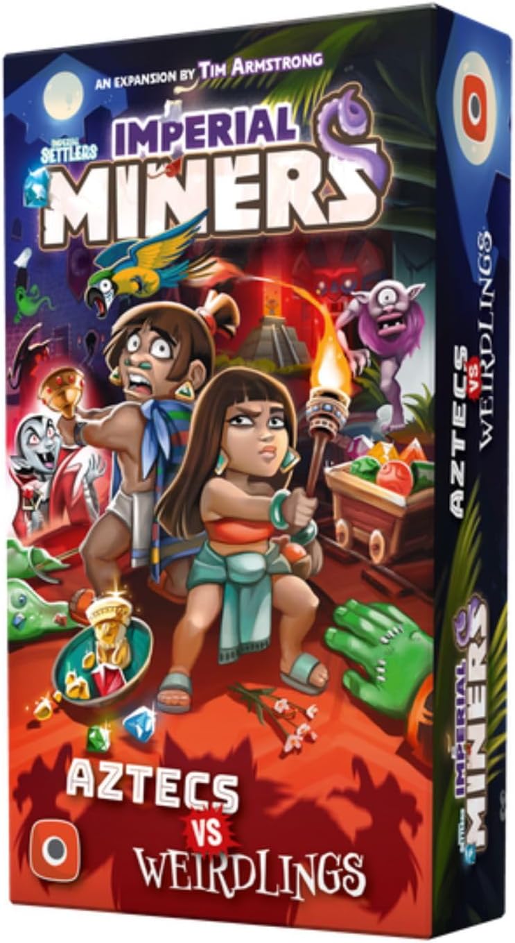 Imperial Miners: Aztecs vs Weirdlings By Portal Games