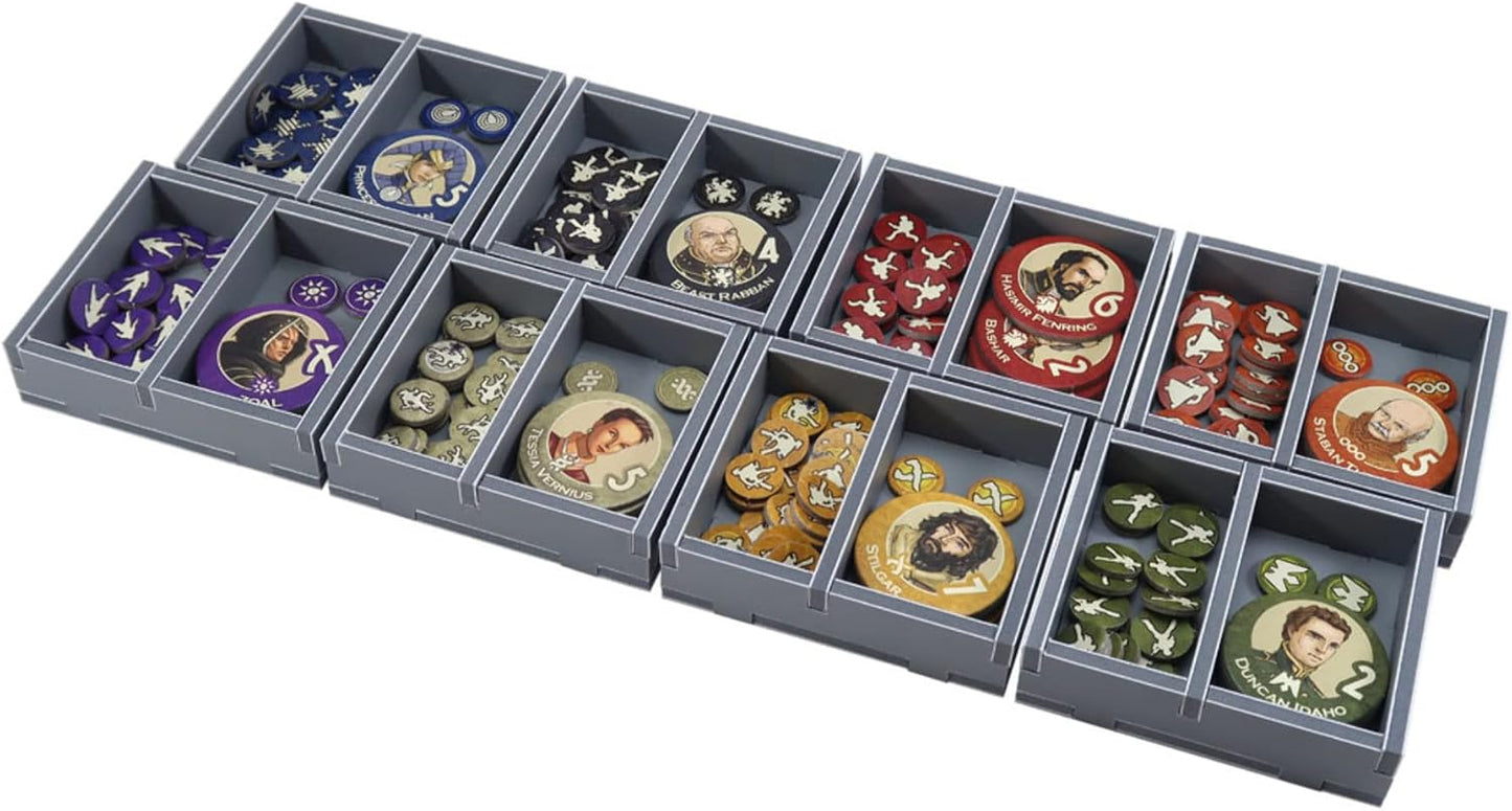 Box Insert: Dune And The Ixians & Tleilaxu Expansion - Cats In Hat Inc.