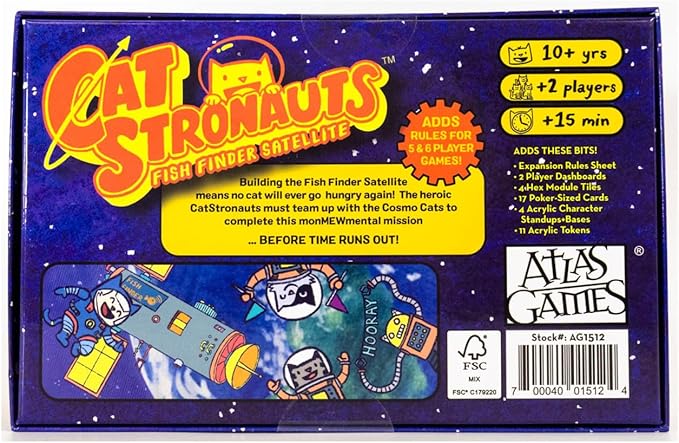 CatStronauts: Fish Finder Satellite Expansion