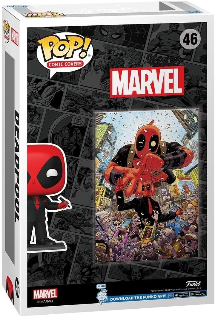 Funko Pop! Comic Cover Marvel - Skrull - Deadpool