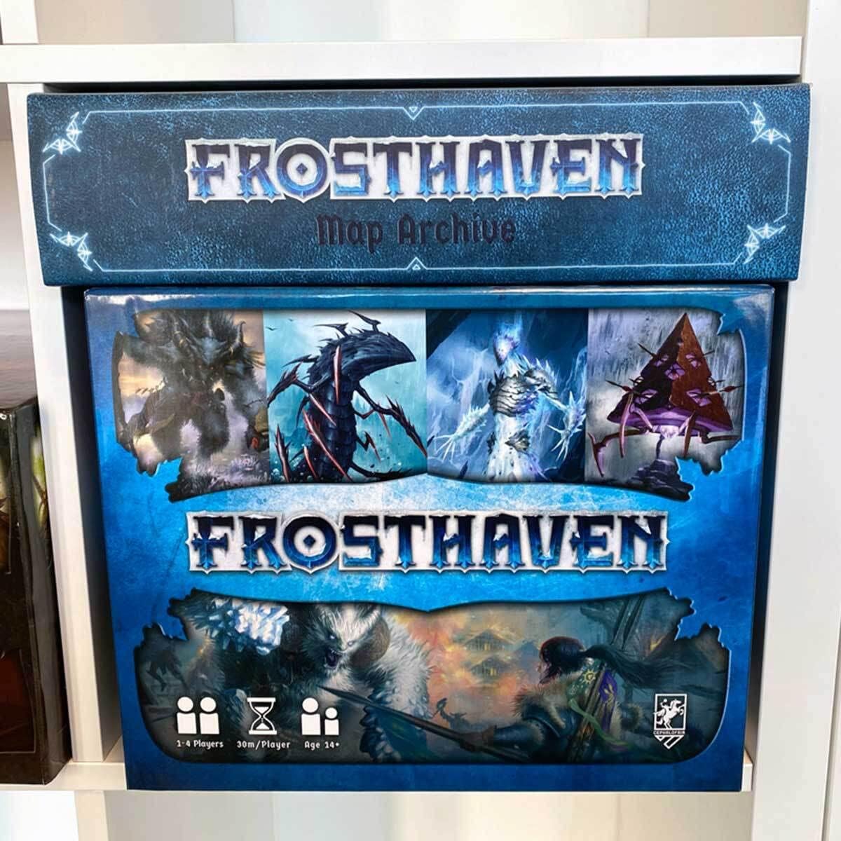 Box Insert: Frosthaven Map Archive - Cats In Hat Inc.