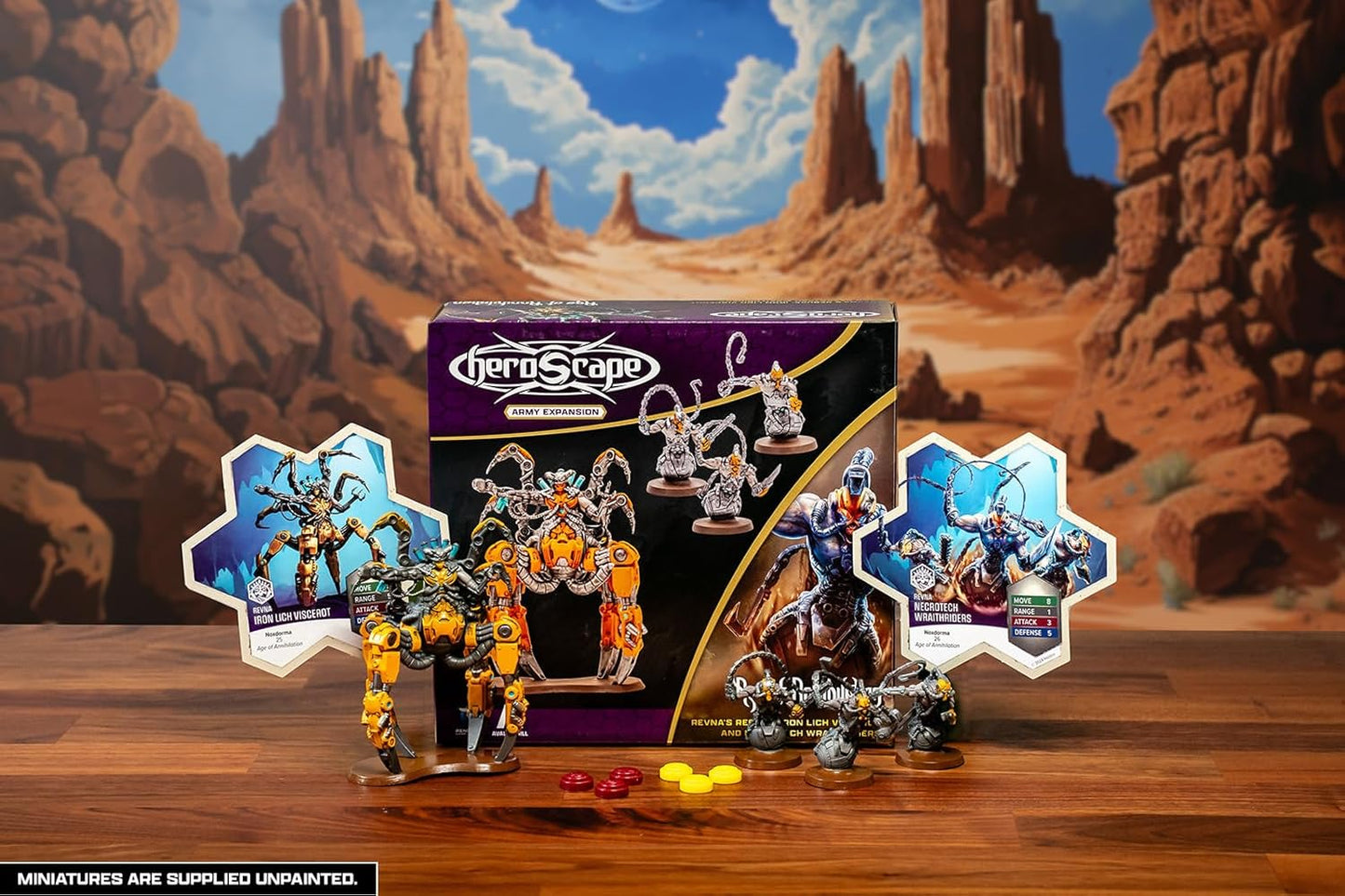 Heroscape: Revna’s Rebuke: Iron Lich