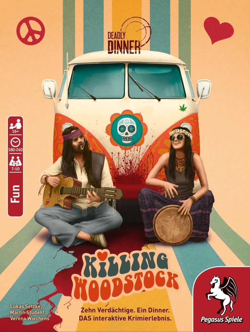 Deadly Dinner: Killing Woodstock - Cats In Hat Inc.
