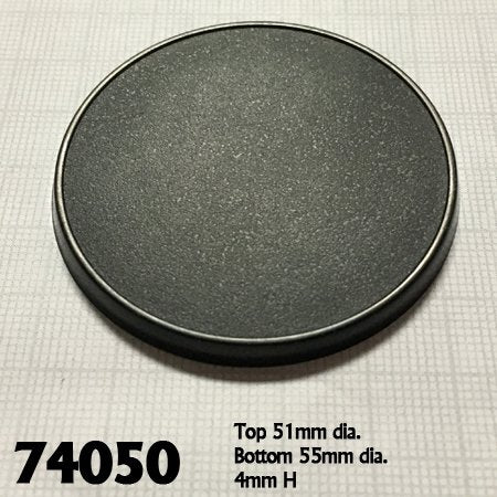 55mm Round Gaming Base (10)