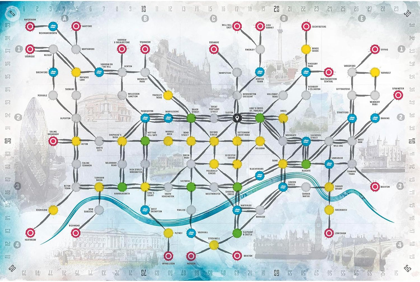 On The Underground: London/Berlin 2nd Edition - Cats In Hat Inc.