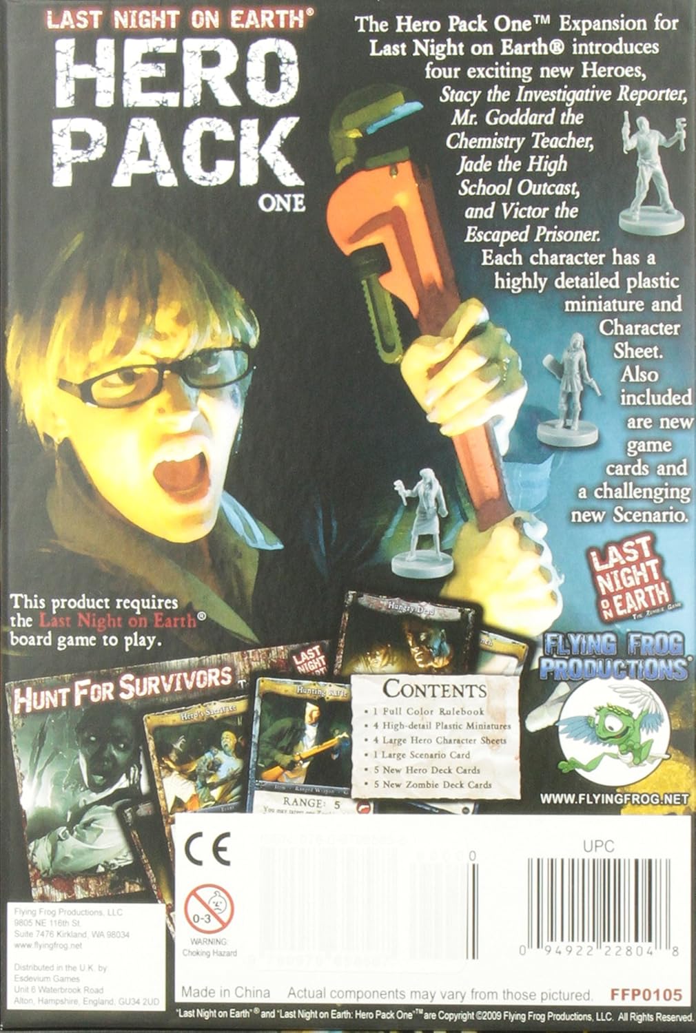 Last Night on Earth: Hero Pack One