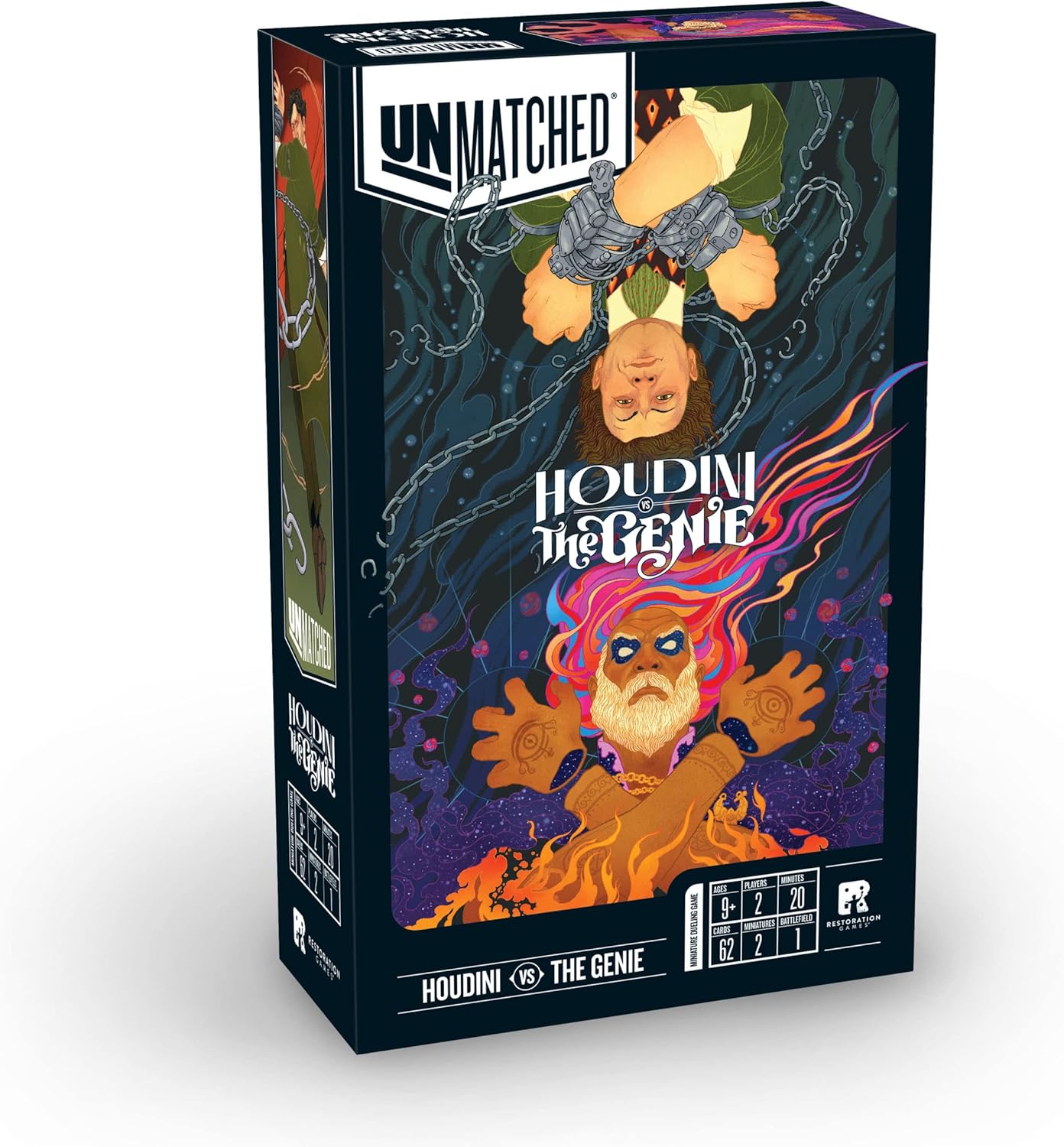 Unmatched: Houdini Vs. The Genie - Cats In Hat Inc.