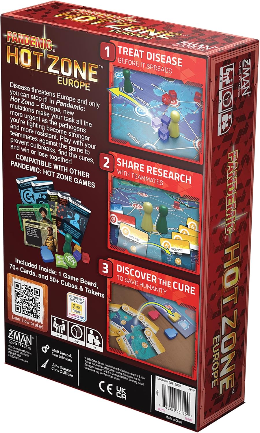 Pandemic: Hot Zone: Europe - Cats In Hat Inc.