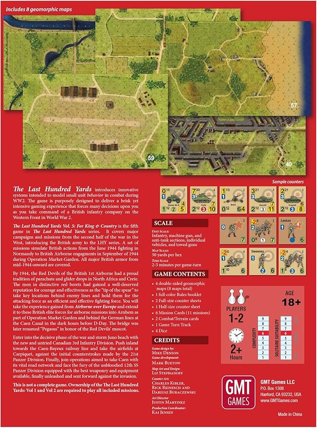 Last Hundred Yards: For King & Country Expansion