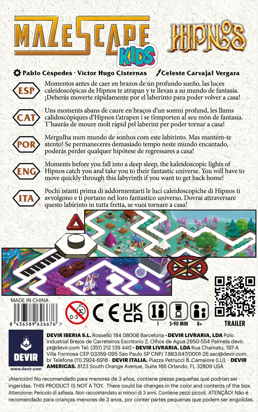 Mazescape: Hipnos - Cats In Hat Inc.