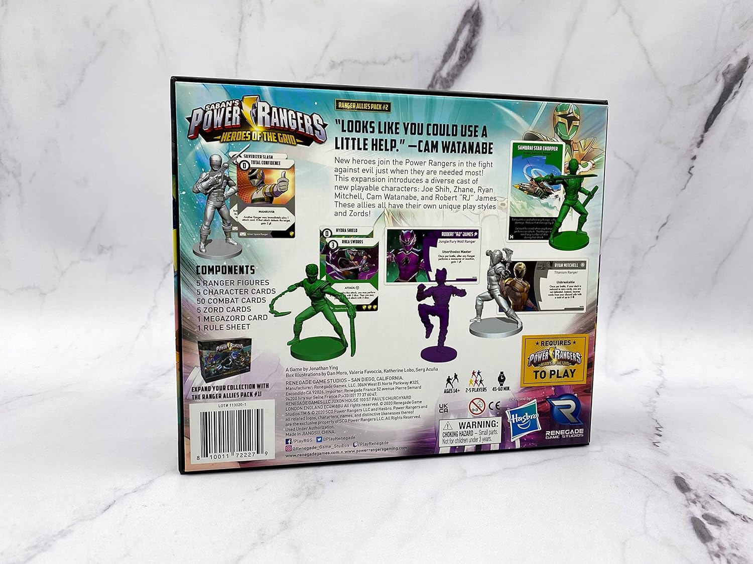 Power Rangers: Heroes of the Grid: Ranger Allies Pack #2 By Renegade Game Studios