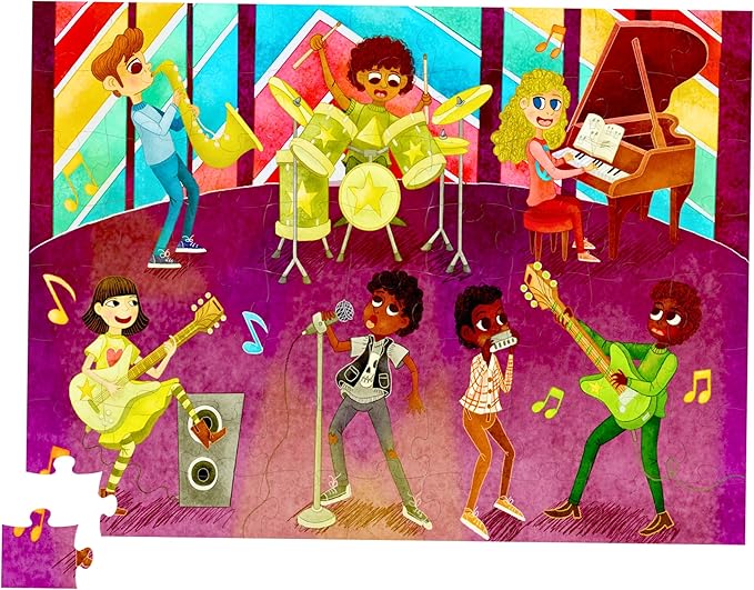Upbounders Musical Crossroads 72 Piece Children's Puzzle