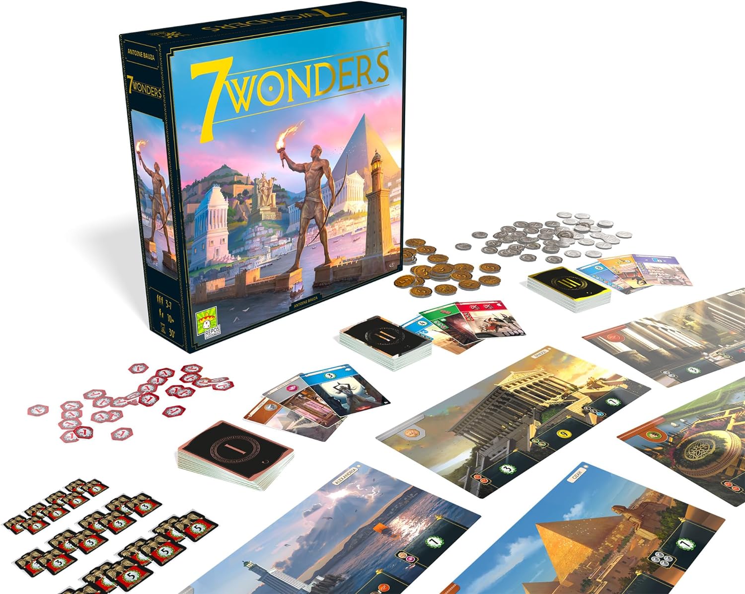 7 Wonders New Edition By Asmodee