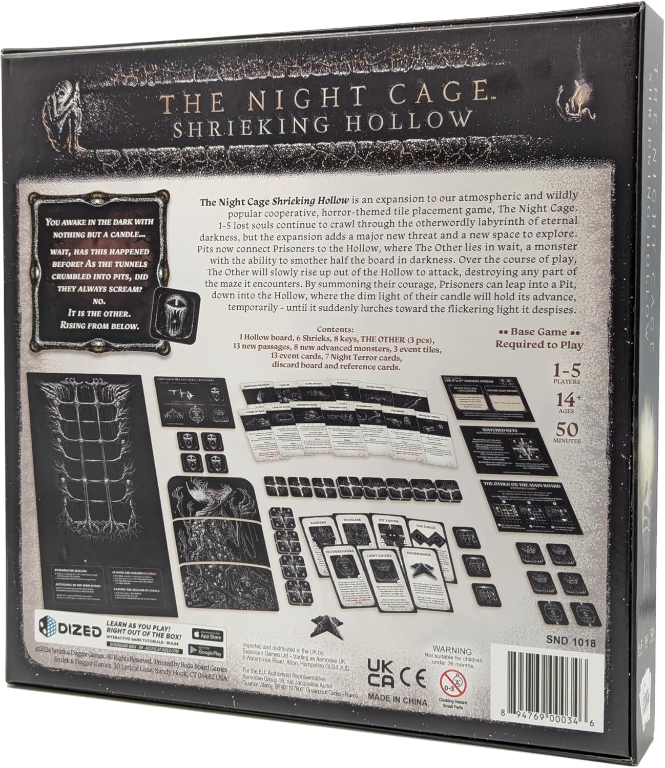 Night Cage: The Shrieking Hollow Expansion